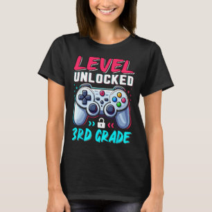 Camiseta Nivel 3er Grado Desbloqueado Equipo de Regreso a l