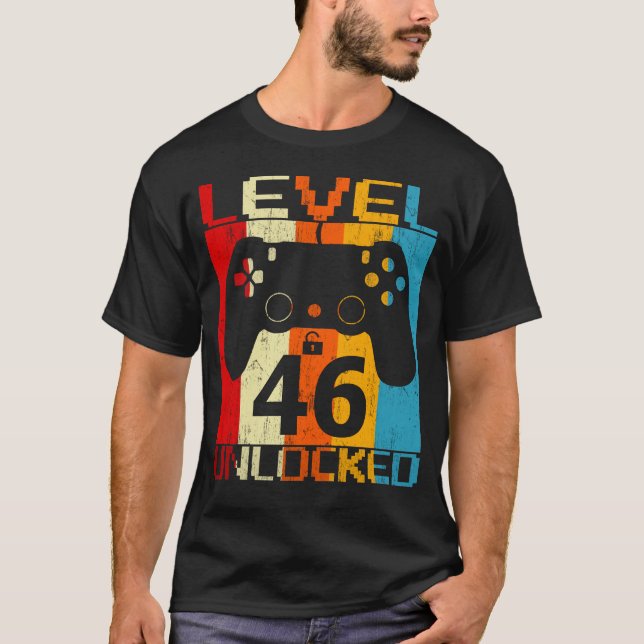 Camiseta Nivel 46 desbloqueado (Anverso)