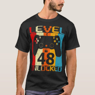 Camiseta Nivel 48 desbloqueado