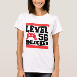 Camiseta Nivel 56 desbloqueado