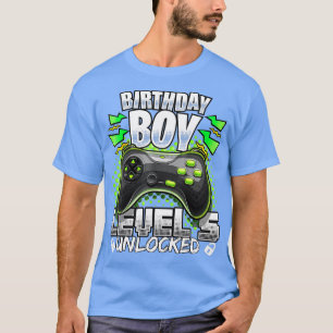 Camiseta Nivel 5 Videojuego desbloqueado 5º regalo de cumpl