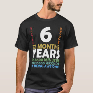 Camiseta Nivel 6 Juego de Video Desbloqueado 6Cumpleaños Pa