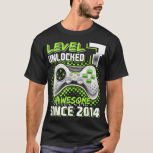 Camiseta Nivel 7 Desbloqueado Impresionante Video Game 2014
