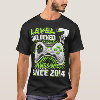 Camiseta Nivel 7 Desbloqueado Impresionante Video Game 2014