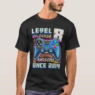 Camiseta Nivel 8 Desbloqueado Impresionante Video Game 2014