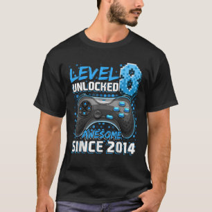 Camiseta Nivel 8 Desbloqueado Impresionante Video Game 2014