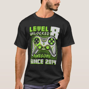 Camiseta Nivel 8 Desbloqueado Impresionante Video Game 2014