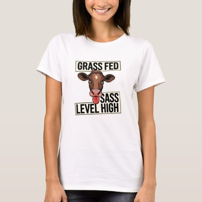 Camiseta Nivel alto de Grass Fed (Anverso)