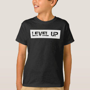 Camiseta Nivel arriba de los mensajes Inspiradores/motivaci