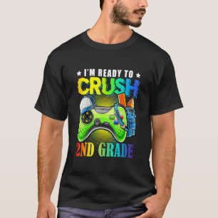 Camiseta Nivel de 2do Grado Desbloqueado Juego En 2do Grado