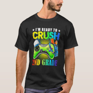 Camiseta Nivel de 2do Grado Desbloqueado Juego En 2do Grado