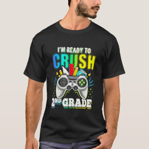 Camiseta Nivel de 2do Grado Desbloqueado Juego En 2do Grado