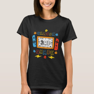 Camiseta Nivel de 3er Grado Desbloqueado Juego En 3er Grado