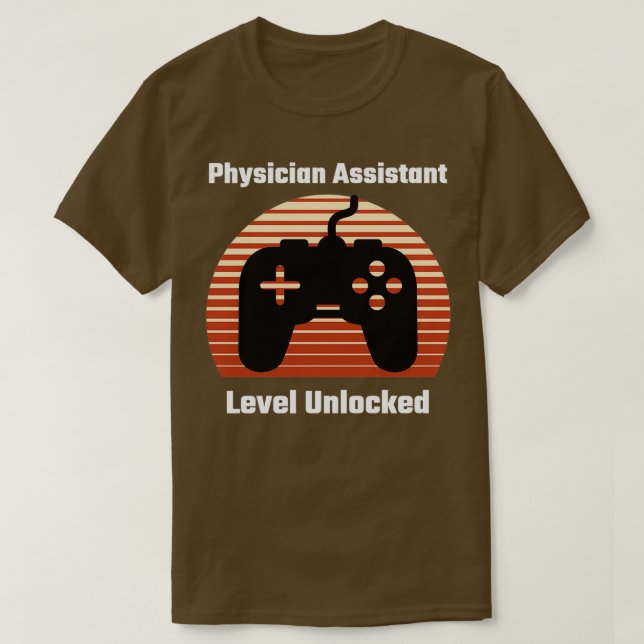 Camiseta Nivel de ayudante de médico Nivel de regalo sin bl (Diseño del anverso)