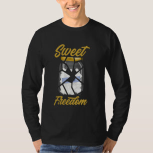 Camiseta Nivel de azúcar en sangre de insulina de libertad 