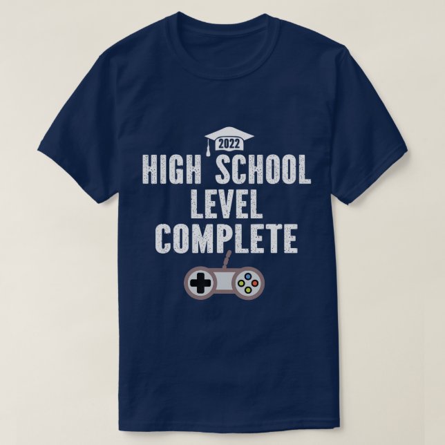 Camiseta Nivel de bachillerato completo para hombres 2022 G (Diseño del anverso)