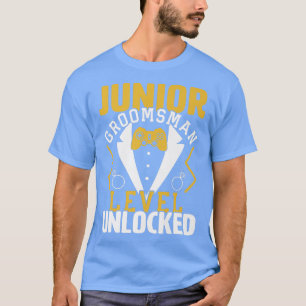 Camiseta Nivel de Caballero Junior Desbloqueado Videojuegos