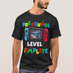 Camiseta Nivel de controlador de juego Preescolar completo
