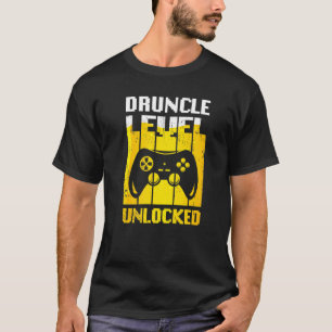Camiseta Nivel de Druncle Desbloqueado Bebedor de Cerveza V