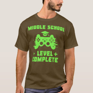 Camiseta Nivel de escuela secundaria Completa Gracioso Vide