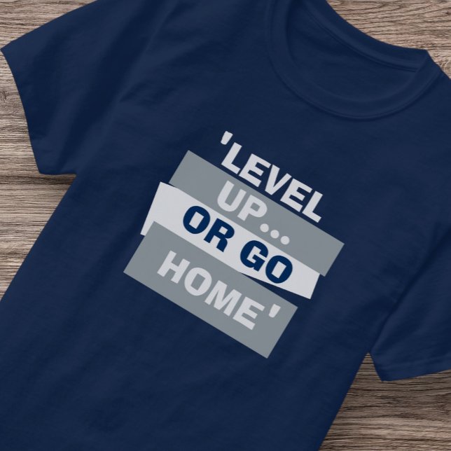 Camiseta Nivel De Fitness Subir Deportes Apto Activewear Re (Subido por el creador)