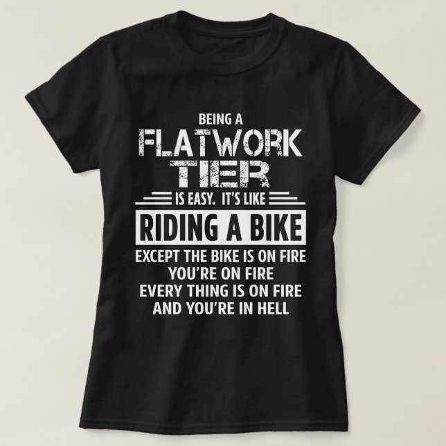 Camiseta Nivel de flujo de trabajo (Diseño del anverso)