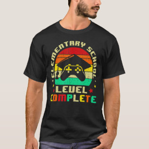 Camiseta Nivel de graduación de la escuela primaria Vídeo c