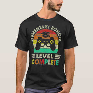 Camiseta Nivel de graduación de la escuela primaria Vídeo c