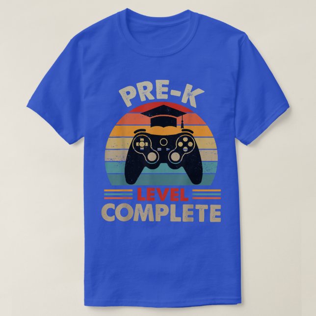 Camiseta Nivel de graduación de Prek personalizado Vídeo co (Diseño del anverso)