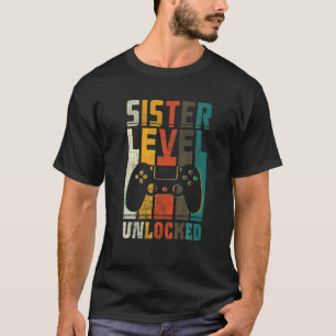 Camiseta Nivel De Hermandad Desbloqueado Para Ser Hermana L