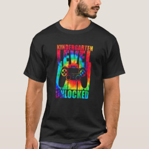 Camiseta Nivel de jardín de infancia desbloqueado El tintes