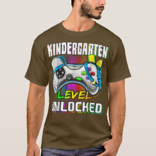 Camiseta Nivel De Jardín De Niños Desbloqueado De Nuevo A L