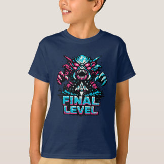 Camiseta Nivel de jefe final Arcade