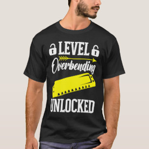 Camiseta Nivel de jugador de Harmonica desbloqueado