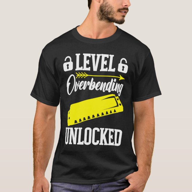 Camiseta Nivel de jugador de Harmonica desbloqueado (Anverso)
