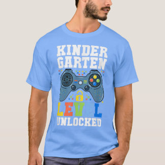Camiseta Nivel De Kindergarten Jugador Desbloqueado Primer