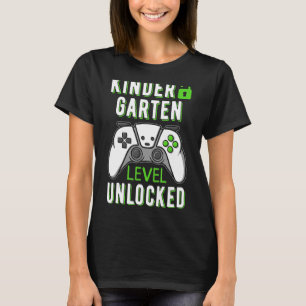 Camiseta Nivel de kindergarten Vídeo sin bloquearJuego de n