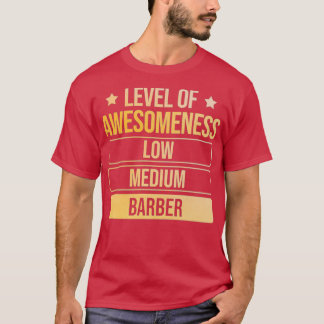 CAMISETA NIVEL DE LA BARBACOA DE LA INFANCIA