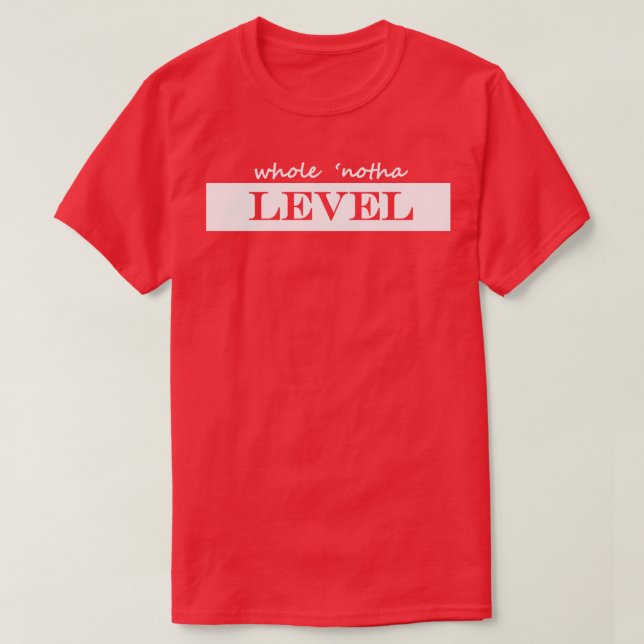 Camiseta nivel de notha completo (Diseño del anverso)