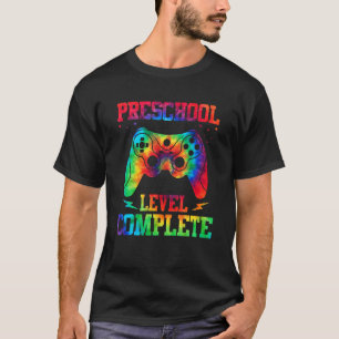 Camiseta Nivel de preescolar de tinte completo Grado de jue