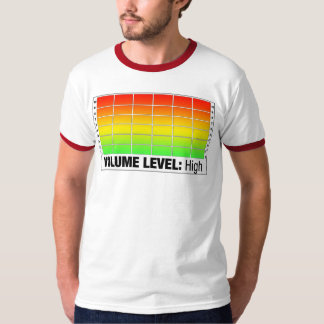 Camiseta Nivel de volumen alto