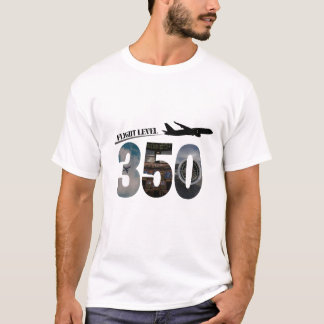 Camiseta Nivel de vuelo 350 - Entusiasta de aviación