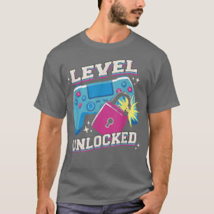 Camiseta Nivel Desbloqueado Juego Mejor Jugador de Hermano