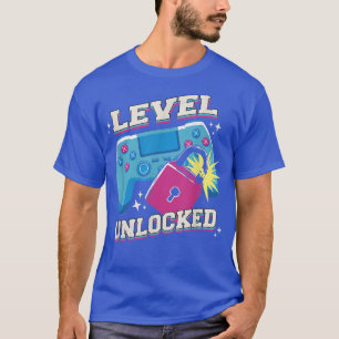 Camiseta Nivel Desbloqueado Juego Mejor Jugador de Hermano