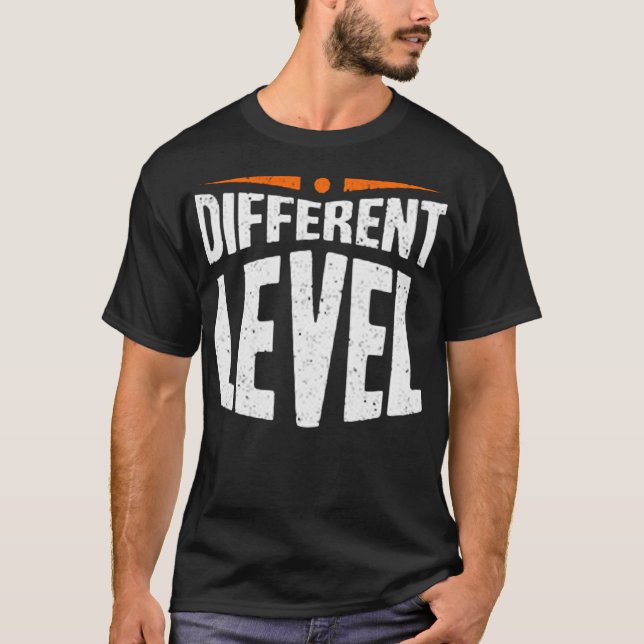Camiseta Nivel diferente (Anverso)