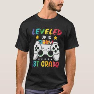 Camiseta Nivel Hasta 1er Grado De Videojuego De Vuelta A Sc