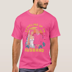 Camiseta Nivel hasta el matrimonio de marido por diversión
