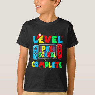 Camiseta Nivel Preescolar Completo Video del Último Día de