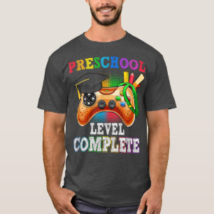 Camiseta Nivel Preescolar Finalizado El Último Día De Gradu