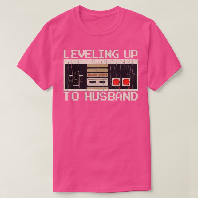 Camiseta Nivelación hasta el marido (65) (Diseño del anverso)